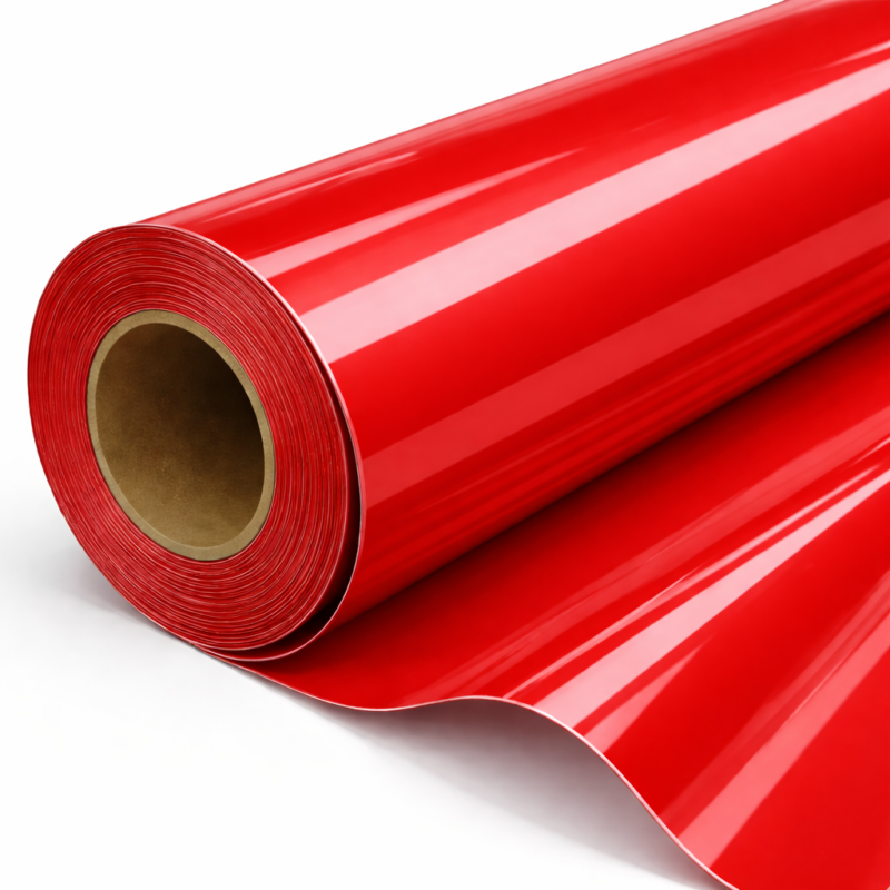 Sticker Vinyl Adhesive – Red – 1000x600mm