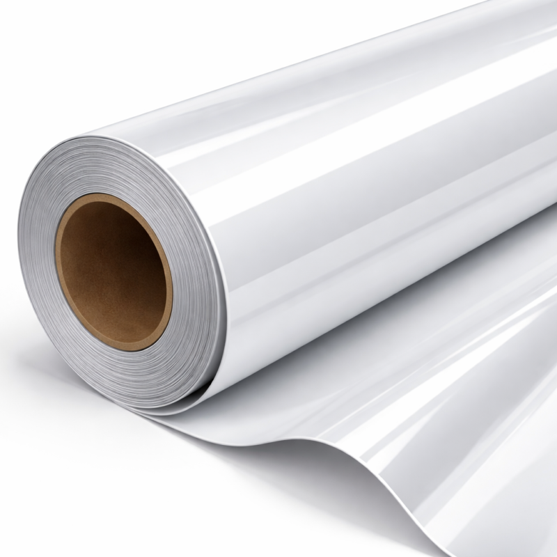 Sticker Vinyl Adhesive – White – 1000x600mm
