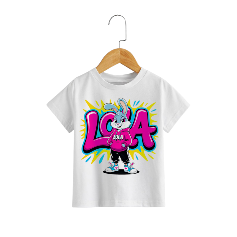 Lola Street Bunny DTF Print
