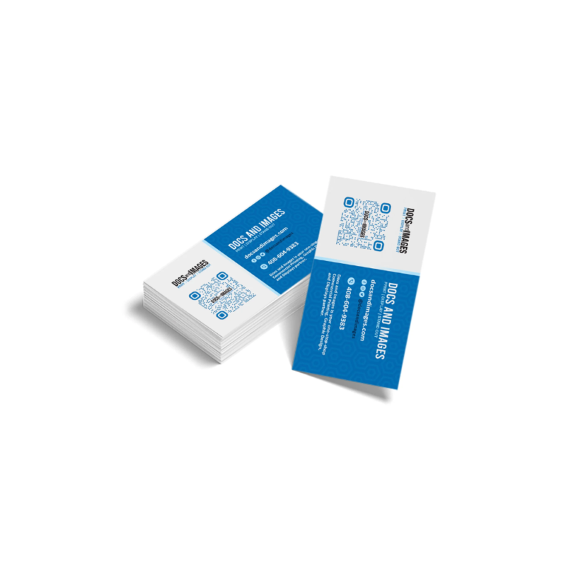 Professional digital printed business cards with vibrant colour and clean double sided layout