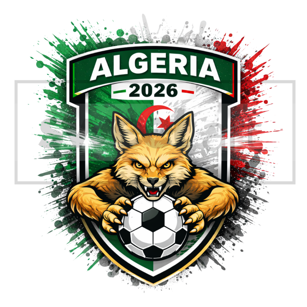 Algeria FIFA World Cup 2026 A4 DTF Print