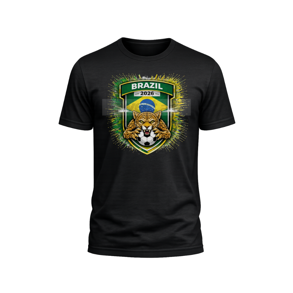 Brazil FIFA World Cup 2026 A4 DTF Print - Image 2