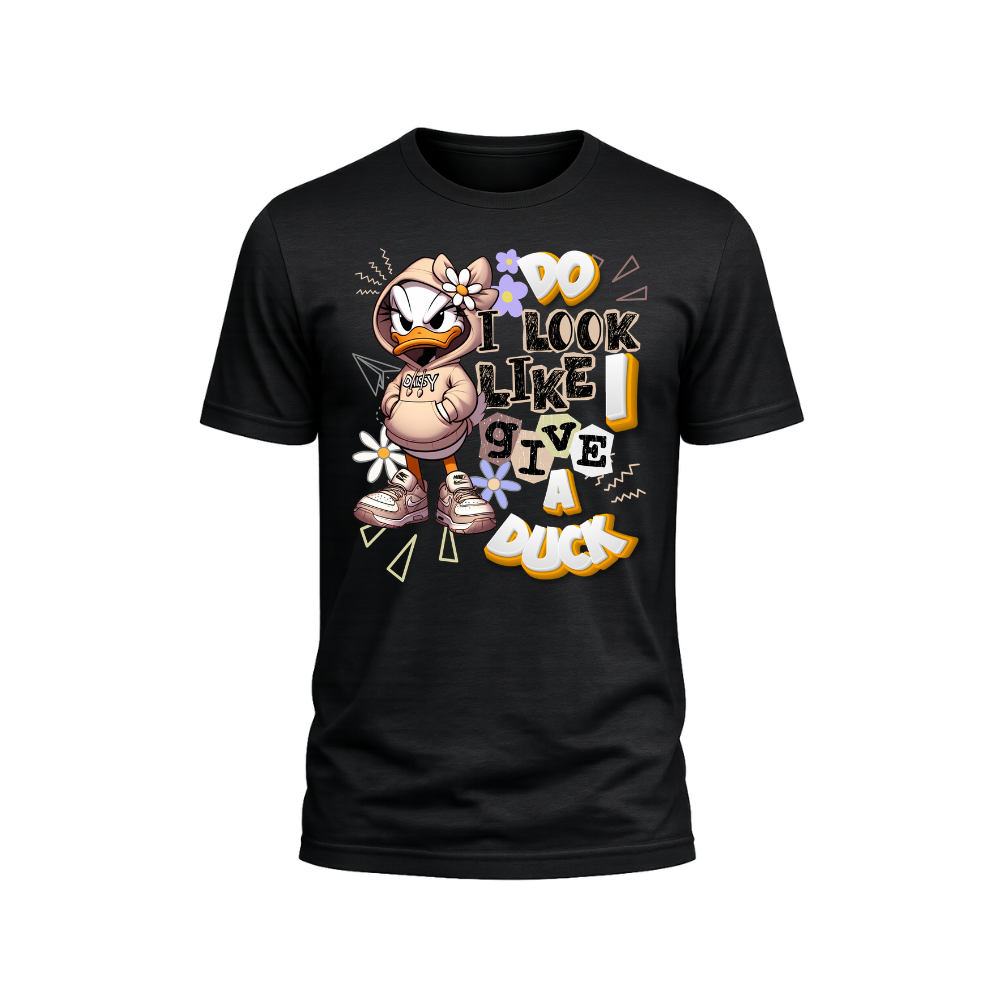 Do I Look Like I Give A Duck Daisy Duck DTF Transfer 290 x 330mm - Image 2